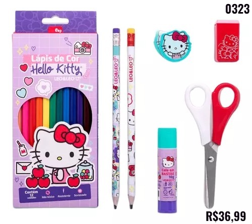 KIT ESCOLAR HELLO KITTY